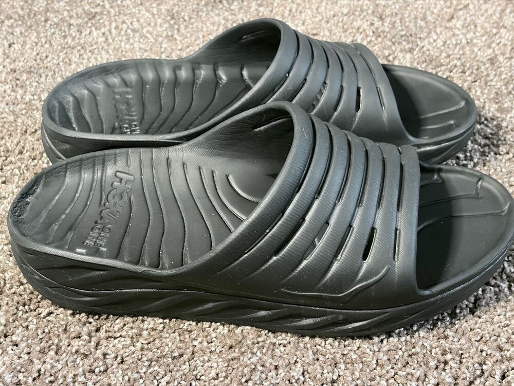 Hoka One One Ora Recovery Slide 2 Black Sandals Slides